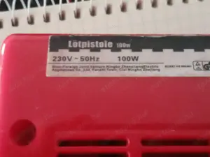 Forrasztó páka forrasztópáka 100w 10000ft óbuda Használt pillanatforrasztó  100W eladó. személyesen  - kép 2