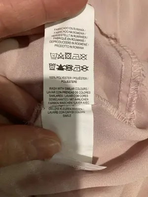 Primark harang ujjú rózsaszín csinos irodai blúz S - kép 6