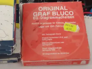 Tachográf korong 140 km h (TACHO140)  1500ft dob óbuda  adatok megőrzésére szolgáló lap - a menetíró - kép 3