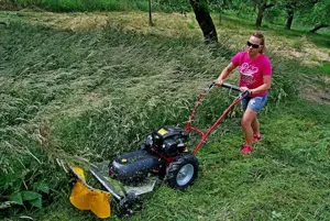 Cseh Gyártmányú Triton Mulcher Magasgazvágó, 7,5 LE-S Motorral - kép 2