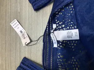 Victoria s secret kék elegáns, szexi csipkés corset top (új, címkés) S - kép 3