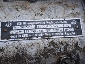 Eladó Ikarus busz vizes kályha állófűtés gázolaj kályha régi fajta - kép 2