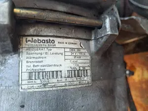 Eladó Ikarus vizeskályha Webasto állófűtés 35Kw gázolaj kályha - kép 2