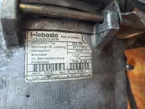 Eladó Ikarus vizeskályha Webasto állófűtés 35Kw gázolaj kályha - kép 11