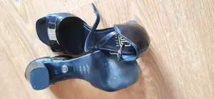  JETTE márkájú, magas sarkú, fekete szandál eladó. - kép 5