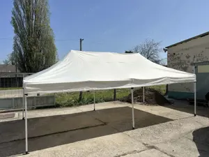 Összecsukható sátor 6m x 3m tetőponyva