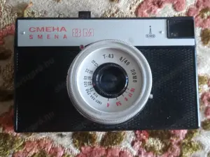 Lomo Smena 8M fényképezőgép T-43 f4 40 objektívvel 35mm-es óbuda 5000ft személyes átvétel óbudán lak