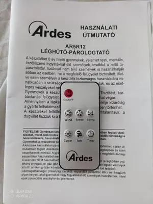 Ardes 5R12 Léghűtő, levegőhűtő - kép 5