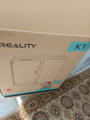 Creality K1 3d nyomtató tartozékokkal, nyomtató szál 