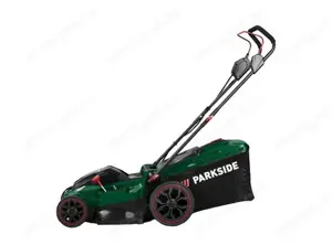 Parkside akkus fűnyíró 40 Voltos (2x20 V) dupla akkus, akku+töltő nélkül új bontatlan 3 év garancia - kép 8
