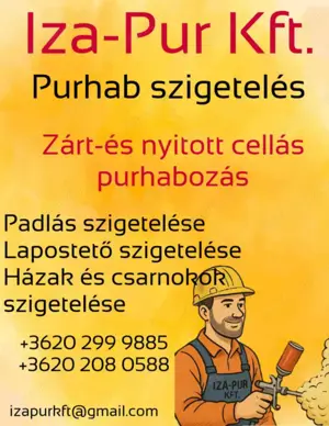 Purhabszigetelés 