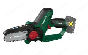 Parkside pghsa 12 Volt akkus mini láncfűrész cserjevágó bozótvágó új bontatlan, akku és töltő nélkül
