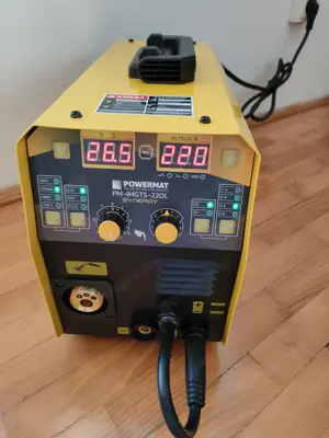 Powermat 220 Amper MIG-MAG Flux MMA TIG Co2 szinergikus hegesztő hegesztőgép, 2 év garancia, új - kép 2