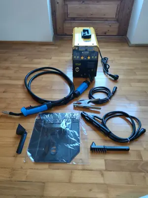 Powermat 220 Amper MIG-MAG Flux MMA TIG Co2 szinergikus hegesztő hegesztőgép, 2 év garancia, új - kép 5
