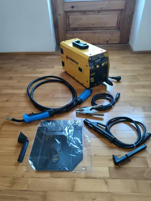 Powermat 220 Amper MIG-MAG Flux MMA TIG Co2 szinergikus hegesztő hegesztőgép, 2 év garancia, új - kép 3