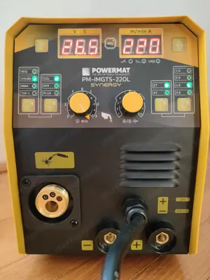 Powermat 220 Amper MIG-MAG Flux MMA TIG Co2 szinergikus hegesztő hegesztőgép, 2 év garancia, új