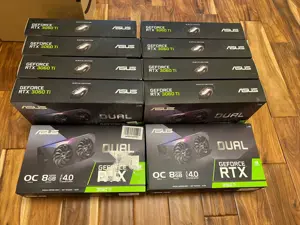 Asus Dual GeForce RTX 3060 Ti OC Edition grafikus kártya