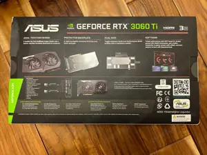 Asus Dual GeForce RTX 3060 Ti OC Edition grafikus kártya - kép 3