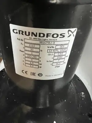 Eladó Grundfos Szennyvíz átemelő telep - kép 8