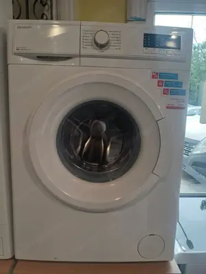Használt Sharp ES-HFA7103WD-EE Elöltöltős Mosógép [KH194] 3-69 hónap garanciával
