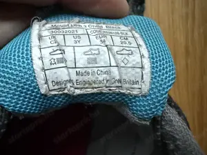 34 es Karrimor K036128 túracipő 34 es gyermek cipő 5000 Ft - kép 4