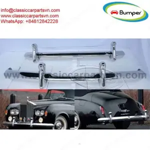 Rolls-Royce Silver Cloud S1 S2 (1959-1962) bumpers by stainless steel new - kép 3