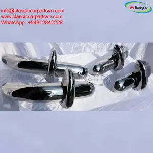 Saab 92 (1949-1951) and Saab 92B (1952-1956) bumpers by stainless steel new - kép 4