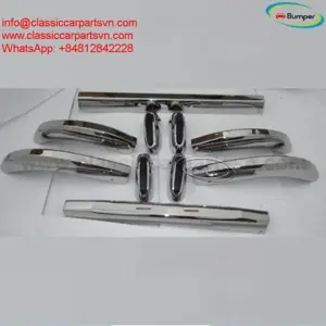 Saab 96 (1965-1975) longnose bumpers by stainless steel new  - kép 4