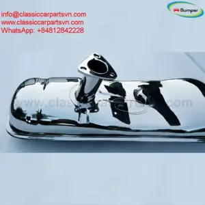 Exhaust of Vespa by stainless steel new  - kép 2