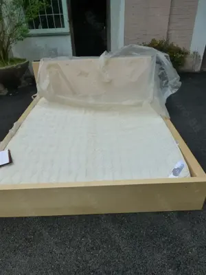 Ikea franciágy Billerbeck matraccal - kép 2
