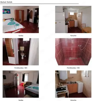 Siófok belvárosában, 103. nm-es családi ház, + 3. db. Apartman eladó, 550 méterre a Balatontól! - kép 12
