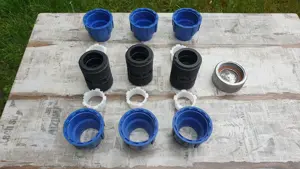 50mm KPE-cső toldókarmantyú eladó - kép 8