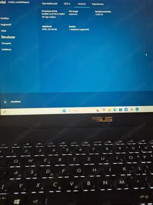 Eladó Asus Vivobook X571GT Laptop - kép 9