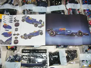 Lego komp. Technic 42206 Oracle Red Bull Racing RB20 F1 autó LEPIN ÚJ - kép 9