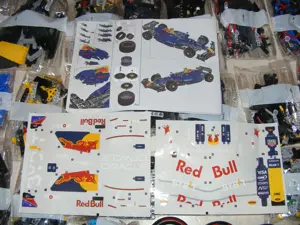Lego komp. Technic 42206 Oracle Red Bull Racing RB20 F1 autó LEPIN ÚJ - kép 7