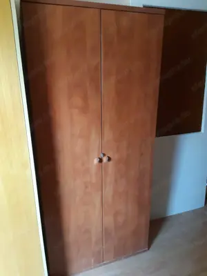 Kétajtós akasztós szekrény 80x180cm magas - kép 2
