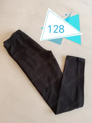 Gyerek-lány pamut nadrág, leggings -  68, 80, 116, 128-os  - kép 4