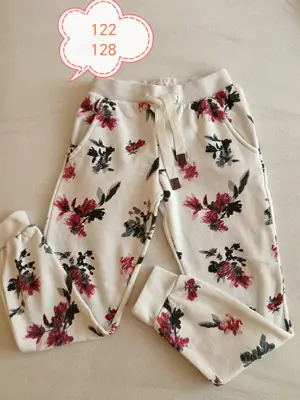 Gyerek-lány pamut nadrág, leggings -  68, 80, 116, 128-os 