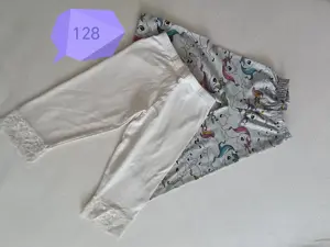 Gyerek-lány pamut leggings 74, 80, 116, 128-as 