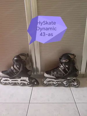 Gyerek Roches korcsolya 30-35, Oxelo görkorcsolya állítható 26-28  és Hyskate  férfi görkorcsolya 43 - kép 6