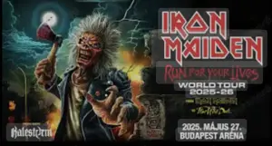 Iron Maiden 1db koncertjegy Máj.27.19-30