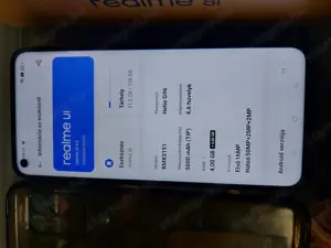  Realme 8i 128GB 4GB +4 GB RAM Dual Mobiltelefon független Magyarországi vásárlás tokban tartva fóli - kép 2