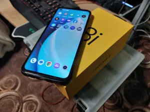  Realme 8i 128GB 4GB +4 GB RAM Dual Mobiltelefon független Magyarországi vásárlás tokban tartva fóli - kép 5