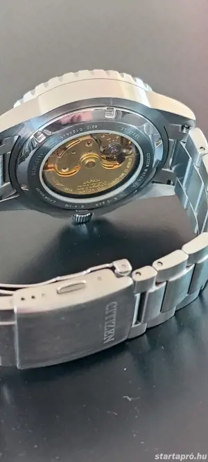 Újszerű Citizen automata férfi óra karóra 43mm - kép 8