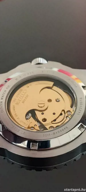 Újszerű Citizen automata férfi óra karóra 43mm - kép 7