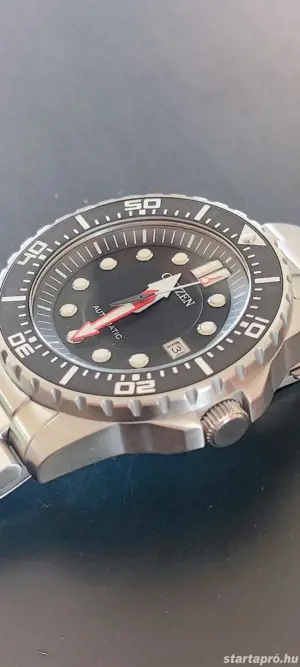 Újszerű Citizen automata férfi óra karóra 43mm - kép 6