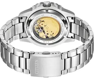 Újszerű Citizen automata férfi óra karóra 43mm - kép 3