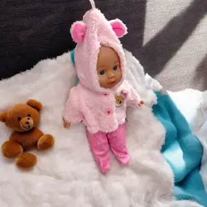 Teddy Bear plüss baba 30 cm   puha játék a legkisebbeknek - kép 2