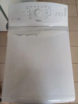 Használt Whirlpool AWE 50510 Felültöltős Mosógép [H16857] 1-3 hónap garanciával - kép 2