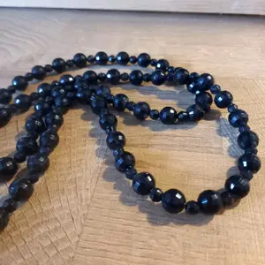 Fekete gyöngy nyaklánc fülbevalóval eladó - kép 9